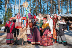 в музее-заповеднике "Гнездово" прошла Первая Смоленская Масленица - фото - 5