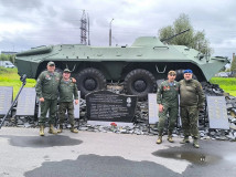 ансамбль патриотической песни "Трассера" и Алексей Журавлев приняли участие в торжествах, посвященных 95-й годовщине Воздушно-десантных войск России - фото - 2