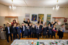 в областном Центре народного творчества прошёл мастер-класс по росписи балалайки - фото - 7