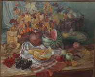 в областной библиотеке им.А.Т.Твардовского открылась персональная выставка Аллы Бондаревой "Народности большой страны" - фото - 4