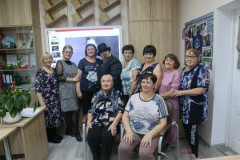 в Холм-Жирковской центральной библиотеке прошла литературная встреча "Путешествие в мир Бунина: тропами памяти" - фото - 1