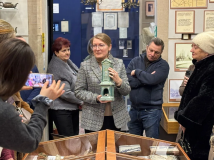 и печи в пёстрых изразцах - фото - 6