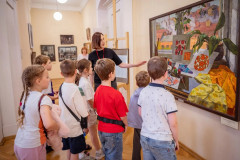 в дни летних каникул Детская студия "Мурмик" в Художественной галерее ждёт в гости юных искусствоведов и художников - фото - 2