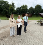 зампред регионального Правительства Анастасия Гапеева проинспектировала ход благоустройства объектов городской среды в Рославльском округе - фото - 6