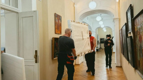 знаменитое полотно Ивана Айвазовского из Художественной галереи экспонируется в Государственном Русском музее - фото - 3