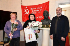 в Доме-музее Михаила Егорова в Рудне прошла встреча потомков Знаменосцев Победы - фото - 3